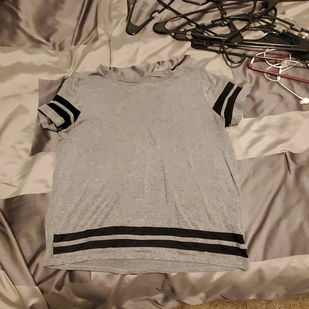 3/$10 Divided grey shirt